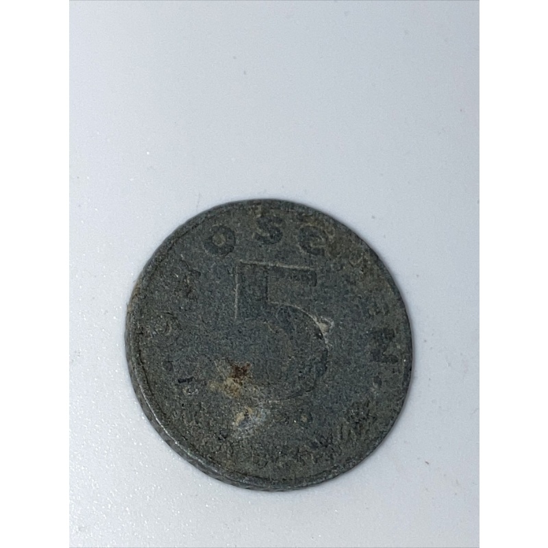 1950 Austrian Eagle 5 Groschen Coin