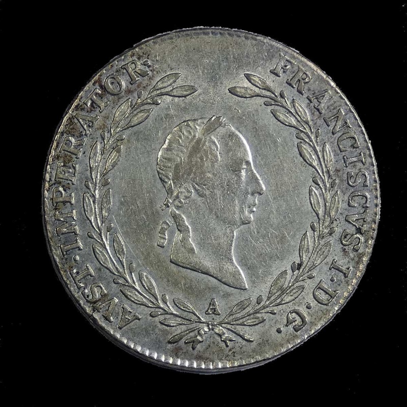 Austria 1826-A   20 Kreuzer   KM# 2144  #5091