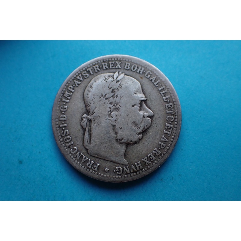 Austria, 1 Corona 1894, 0.835 silver, see images.