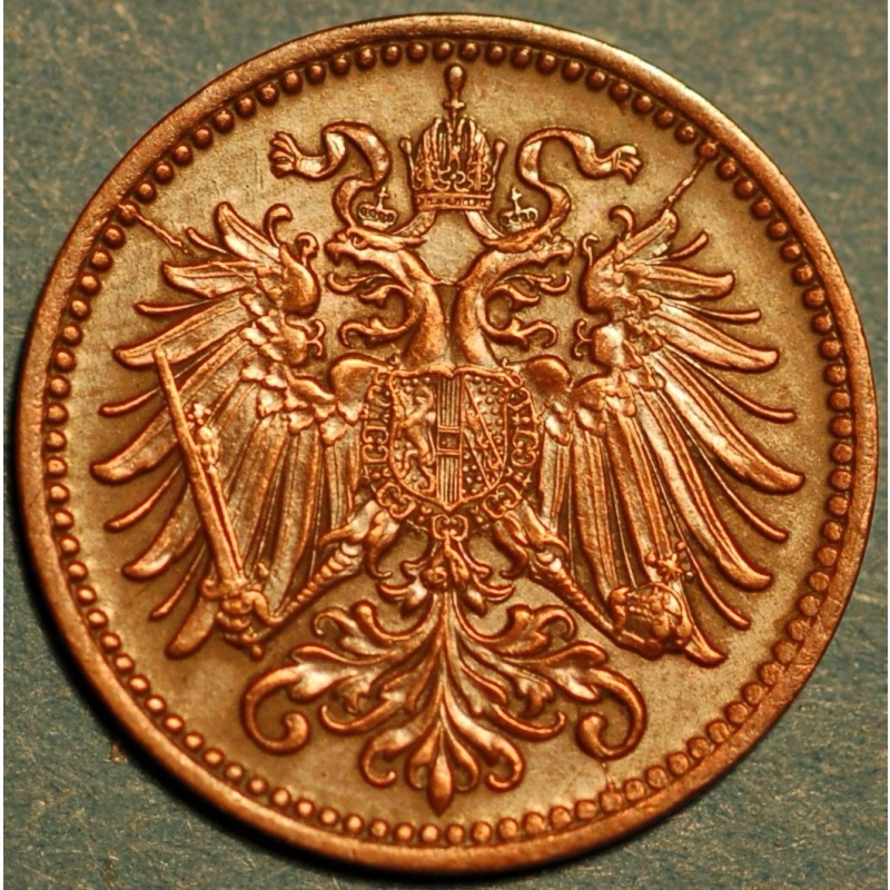 Austria 1 Heller Franz Joseph I 1902 (3074)
