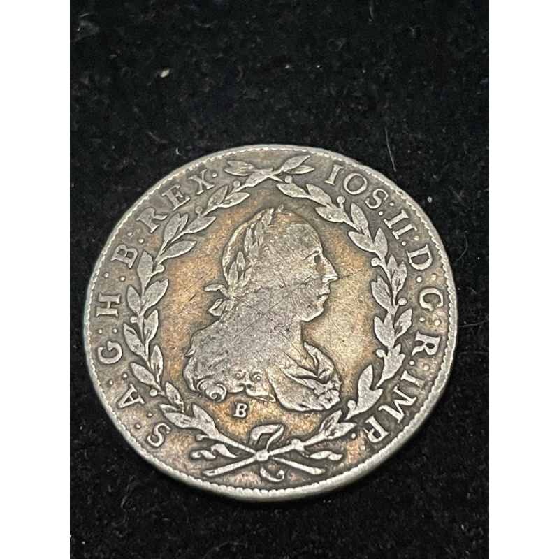 1781 AUSTRIA SILVER COIN - 20 Kreuzer- B -  Coin Ungraded