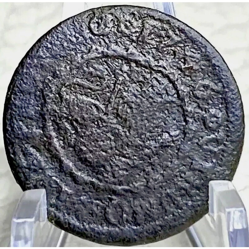 1746 Coin 2 Maravedis Spain Authentic Rare Coin King Philip V