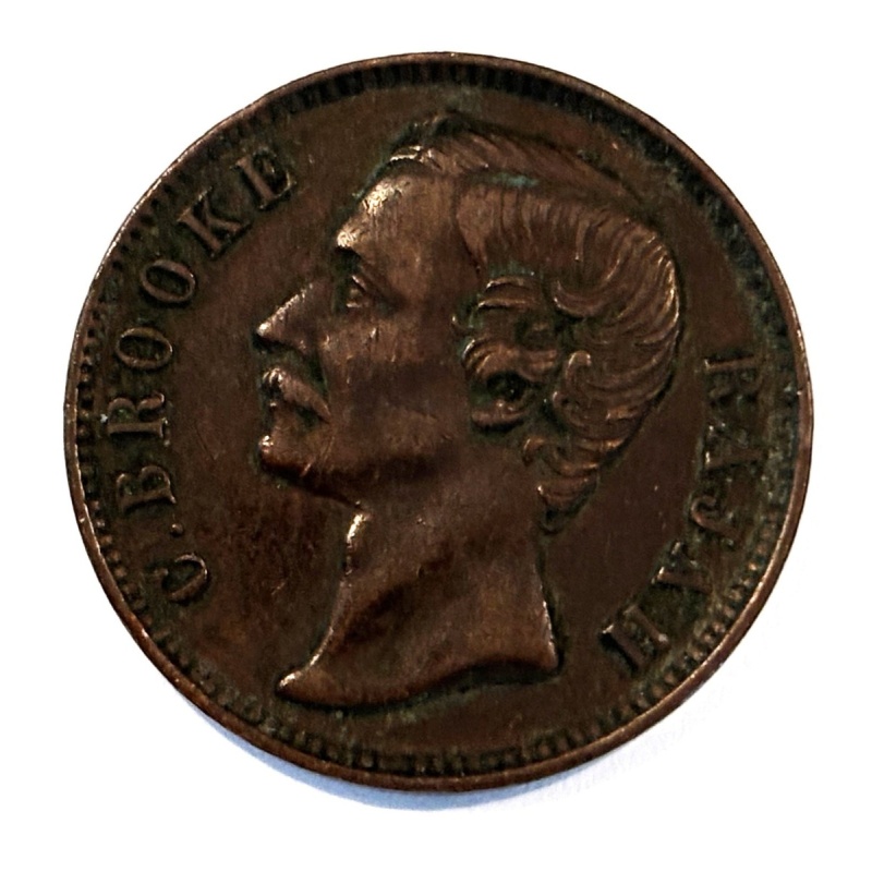 Sarawak 1 Cent 1889  - Charles Brooke Rajah