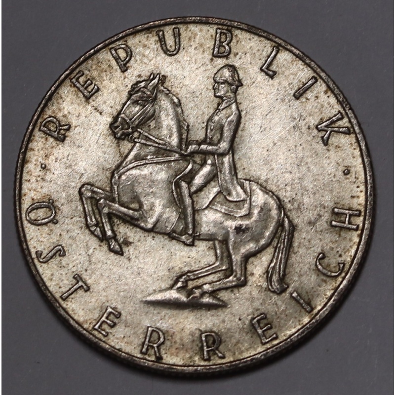 1961 Austria 5 Schilling Silver Coin KM#?2889