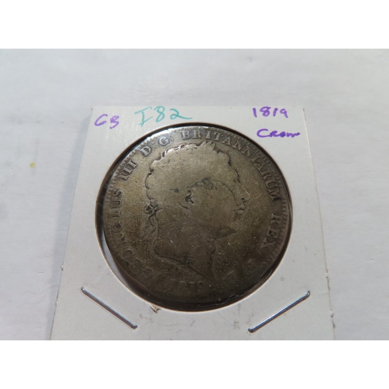 I82 Great Britain 1819 Silver Crown