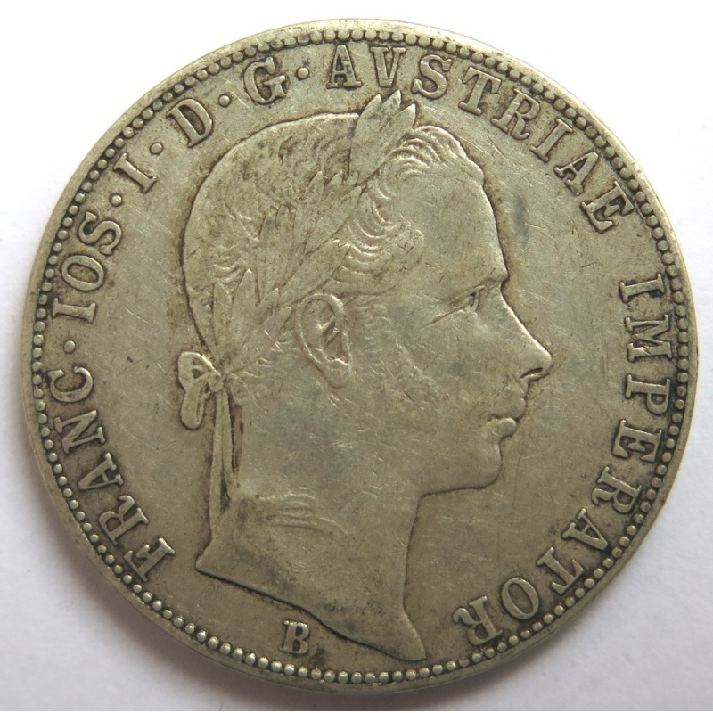 [R4028] 1 Florin 1859 B, Franz Joseph I. (1848-1916)
