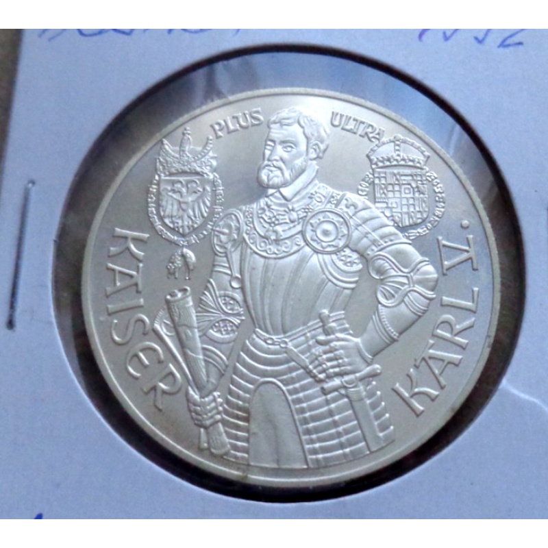 Austria coin 1992 -100 Schillings silver UNC c)