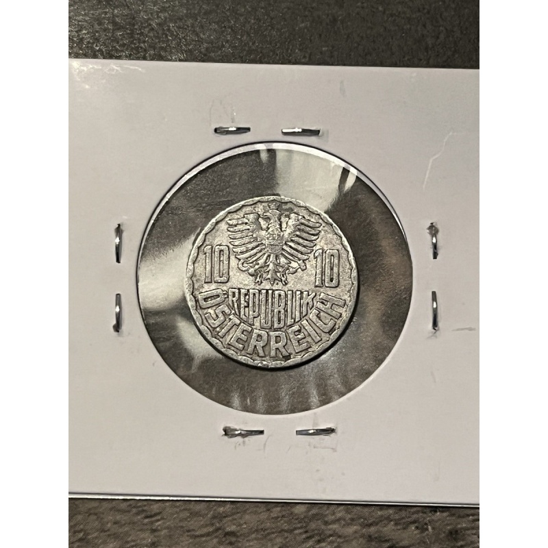 Austria 1952 10 Groschen Coin