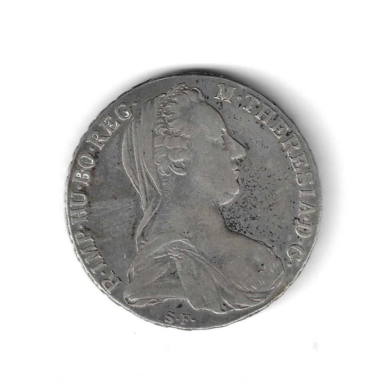 1780-Dated Austria Taler Silver Maria Theresa Thaler *9600