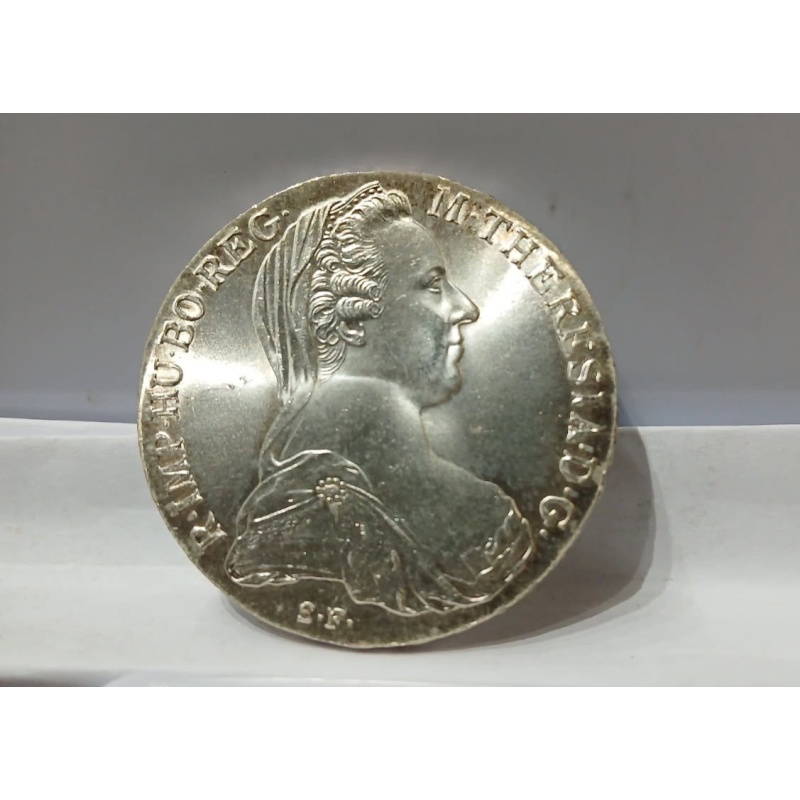 M. THERESIA D G BURG CO TYR 1780X ARCHID AVST DUX-.83 SILVER SF Mint