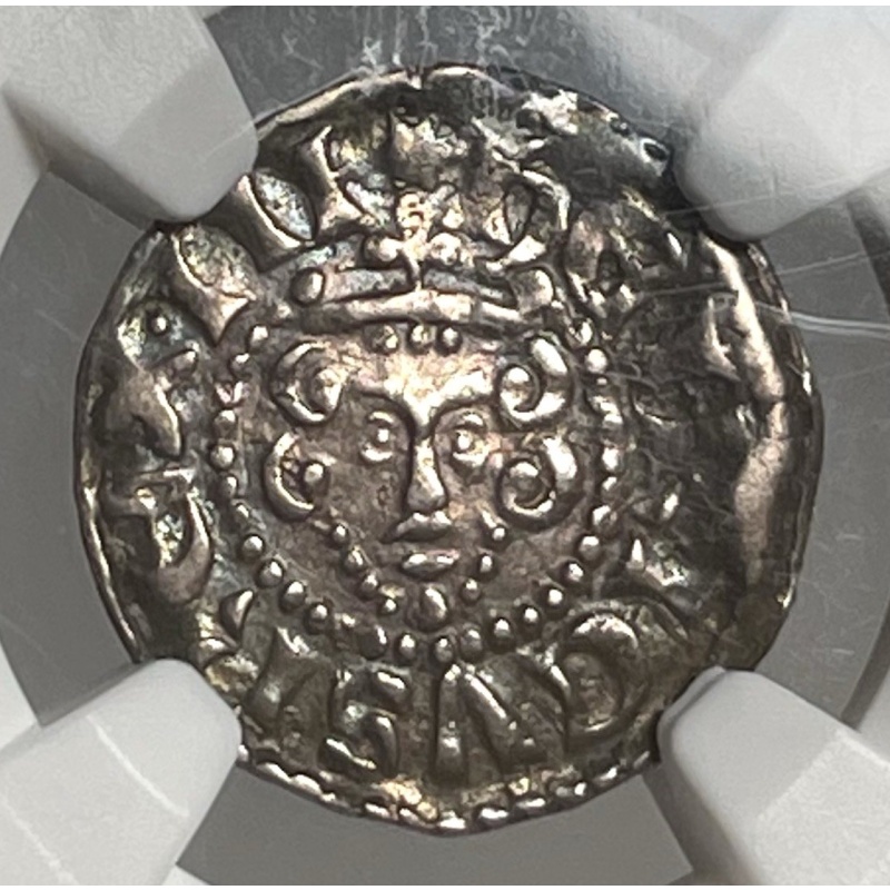 1247 - 1272 Penny Silver England NGC XF45 S-1362 King Henry III Silver Coin Rare