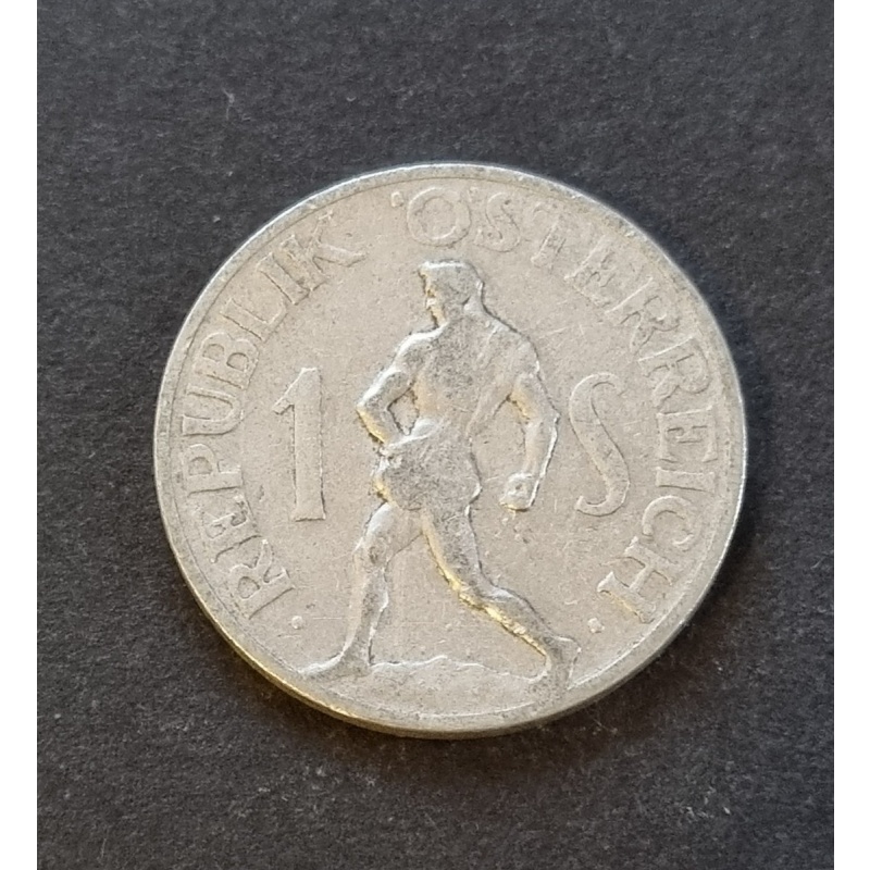 Austria 1946 1 Schilling Coin