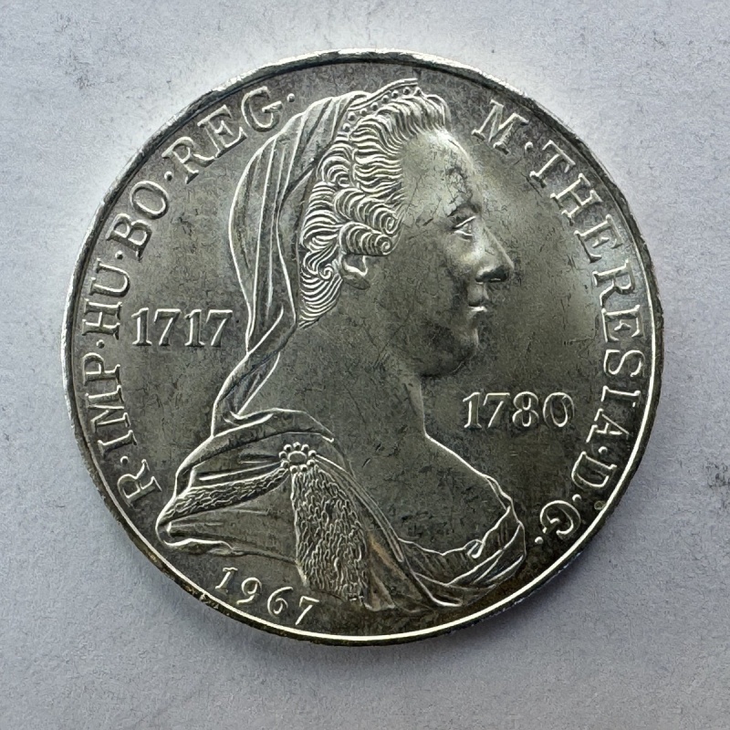 1967 Austria 25 Schilling Maria Theresa 1717-1780 Commemorative
