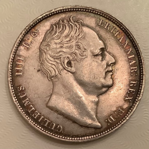 1836 Half Crown Great Britain William IV Silver Choice AU Coin