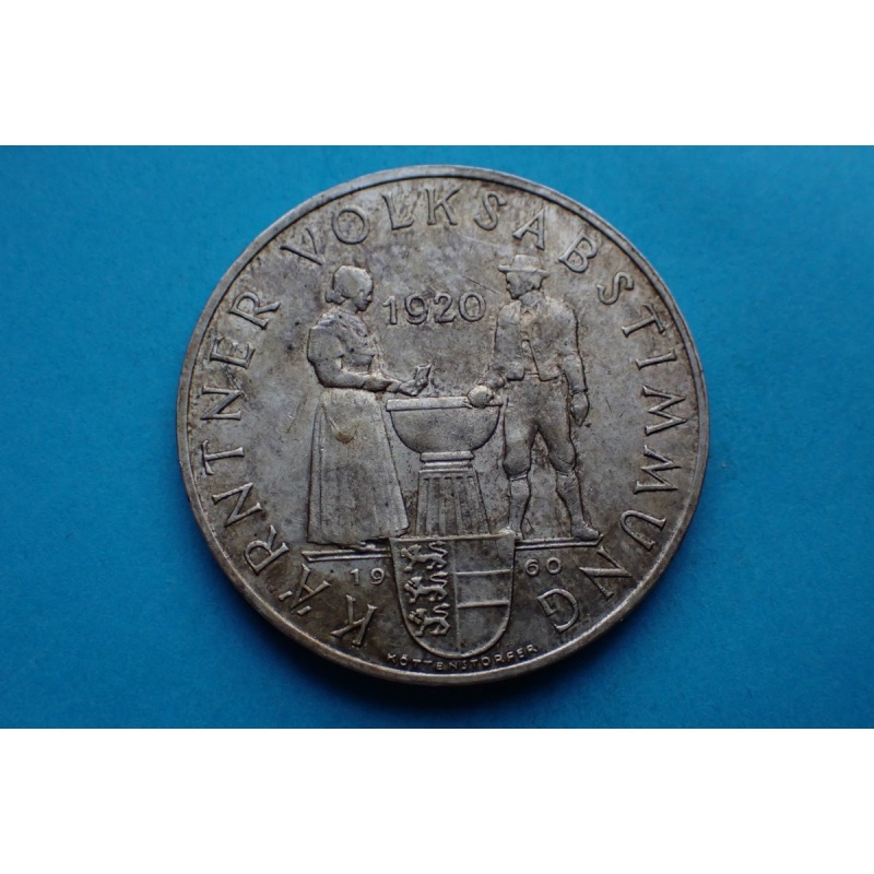 Austria, 25 Schilling 1960, 0.8 silver, as shown.