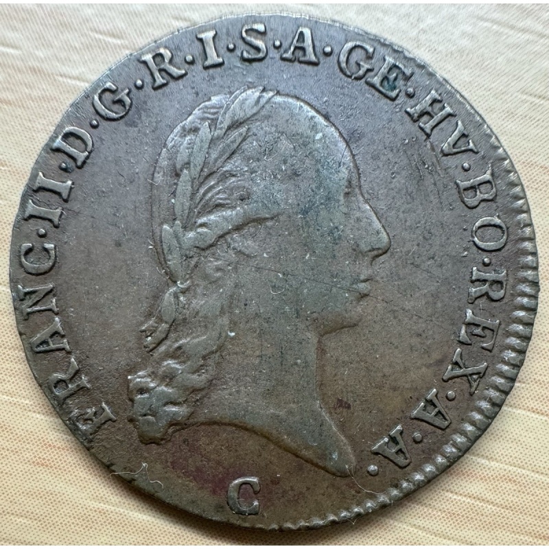 Austria 1800 C 1 Kreuzer Coin