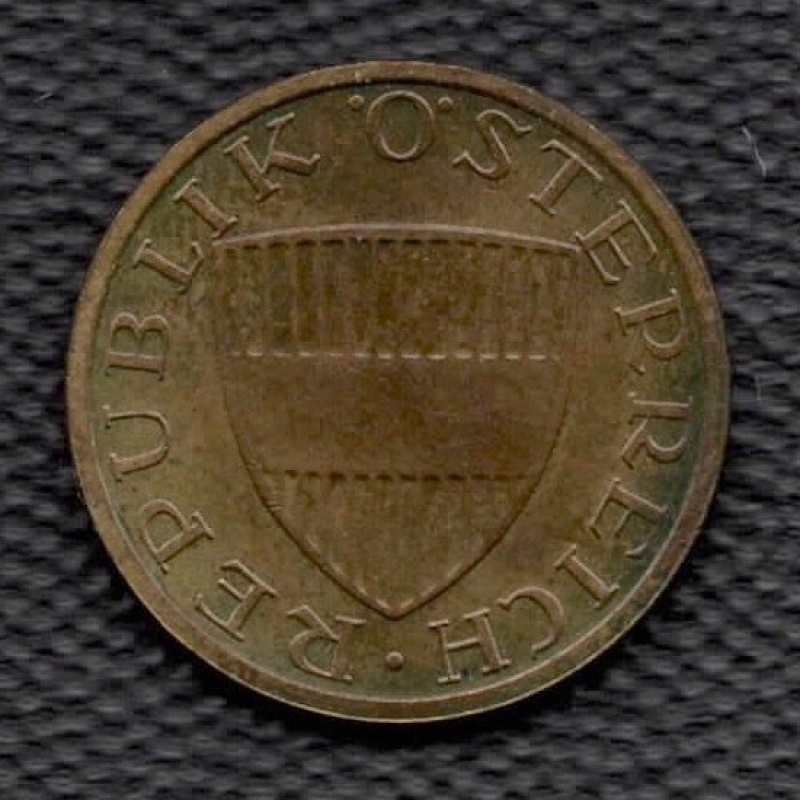 1960 Austria 50 Groschen Aluminum bronze Coin