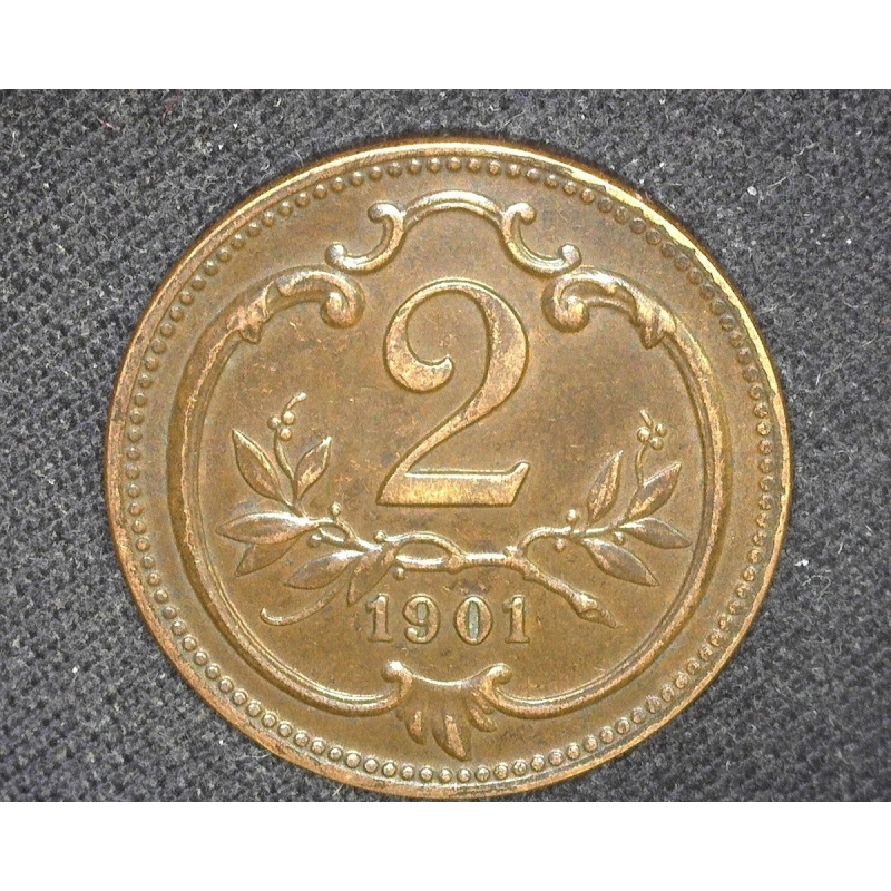 AUSTRIA 19012 HELLER KM2801 ABOUT UNCIRCULATED ~E3
