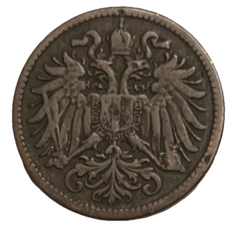 1895 ???? Austria 2 Heller Coin - Combined Shipping - Lot C75e