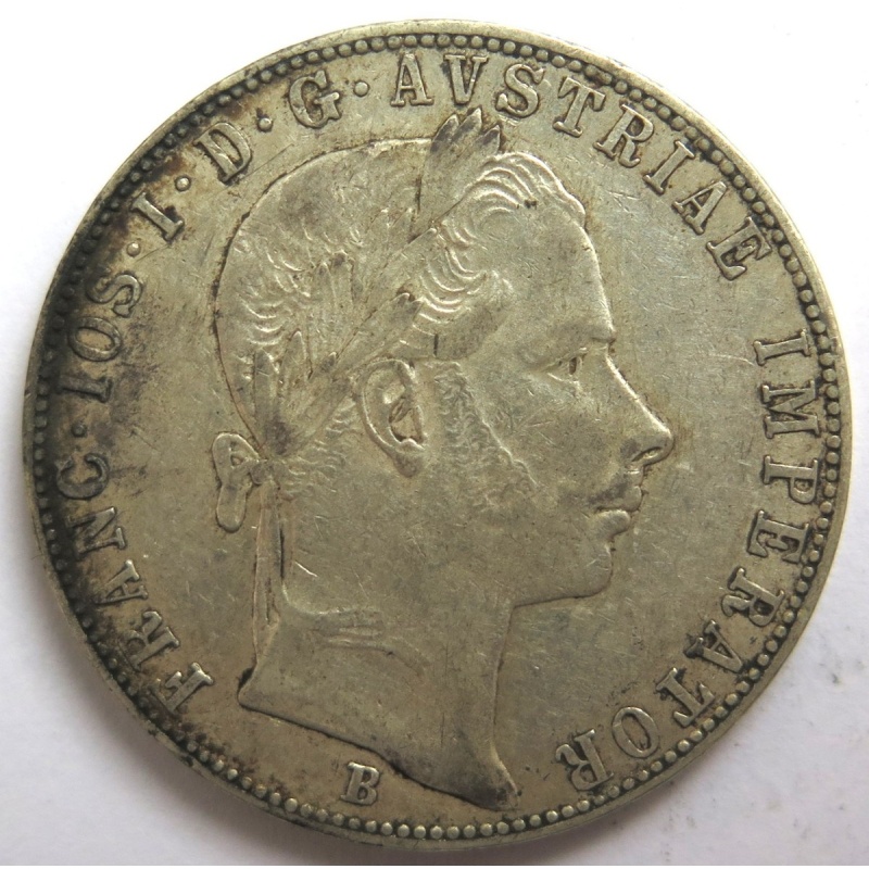 [R4028] 1 Florin 1858 B, Franz Joseph I. (1848-1916