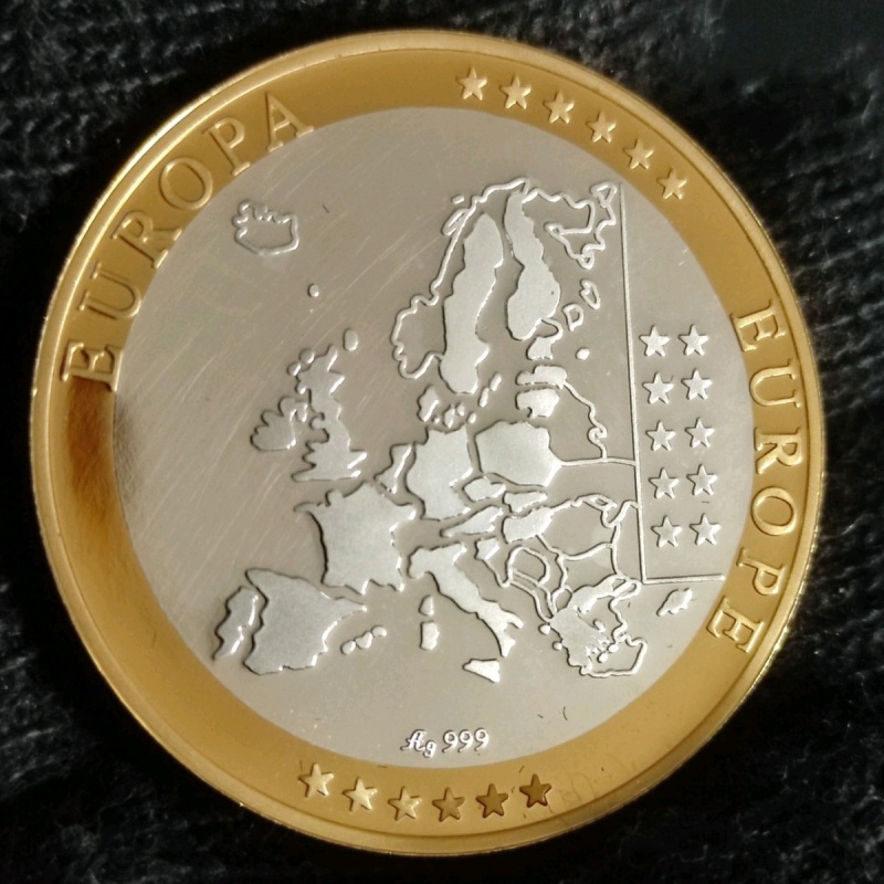 Austria 2002 European Currency Coin/ Medal / Token