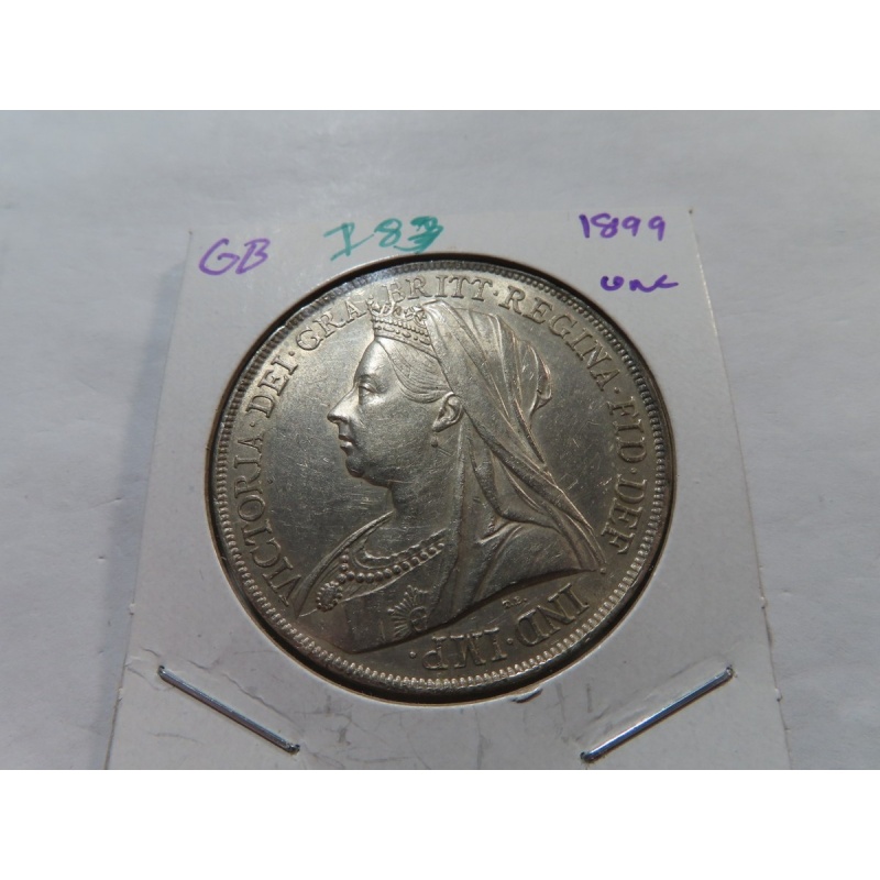 I83 Great Britain 1899 Silver Crown UNC