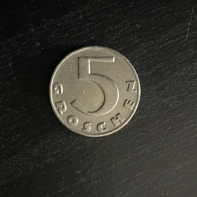 Austria - 5 groschen - 1934 coin