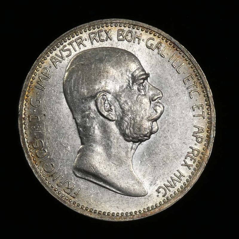 Austria 1908 Corona KM# 2808. #4619