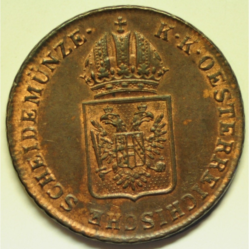 mw27905 Austro-Hungarian Empire  Kreuzer 1816-A   Franz II    KM#2113    AU/UNC