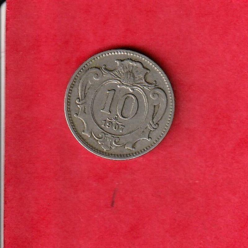 Austria  10 Heller  1907 GF  (A6-0071)   COMBINE ORDERS