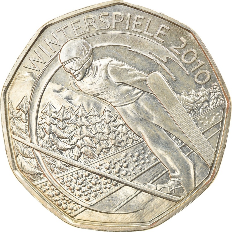[#916276] Austria, 5 Euro, 2010, Vienna, MS(63), Silver, KM:3193